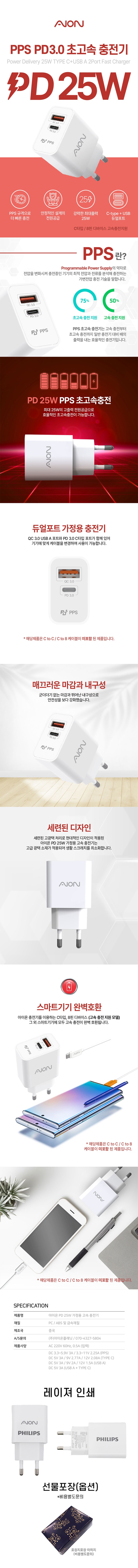 AION PPS PD25W 가정용 충전기 2Port 본체-상세페이지-800.jpg